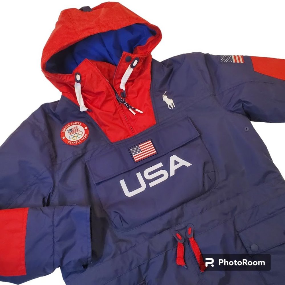 Ralph Lauren 2022 USA Olympic Team Opening Ceremony Pullover Anorak‎ Size XS NWT